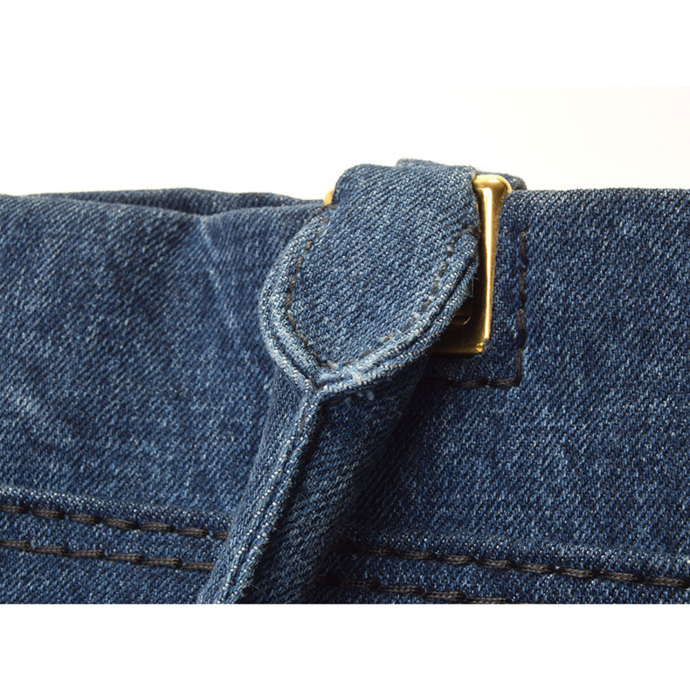 Prada Tote Bag Blue Denim - Picture 8 of 11